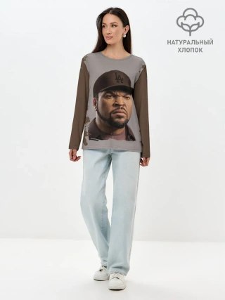 Лонгслив женский. Хлопок / Ice Cube | Айс Куб