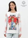Лонгслив женский. Хлопок / Нами One Piece. Большой куш