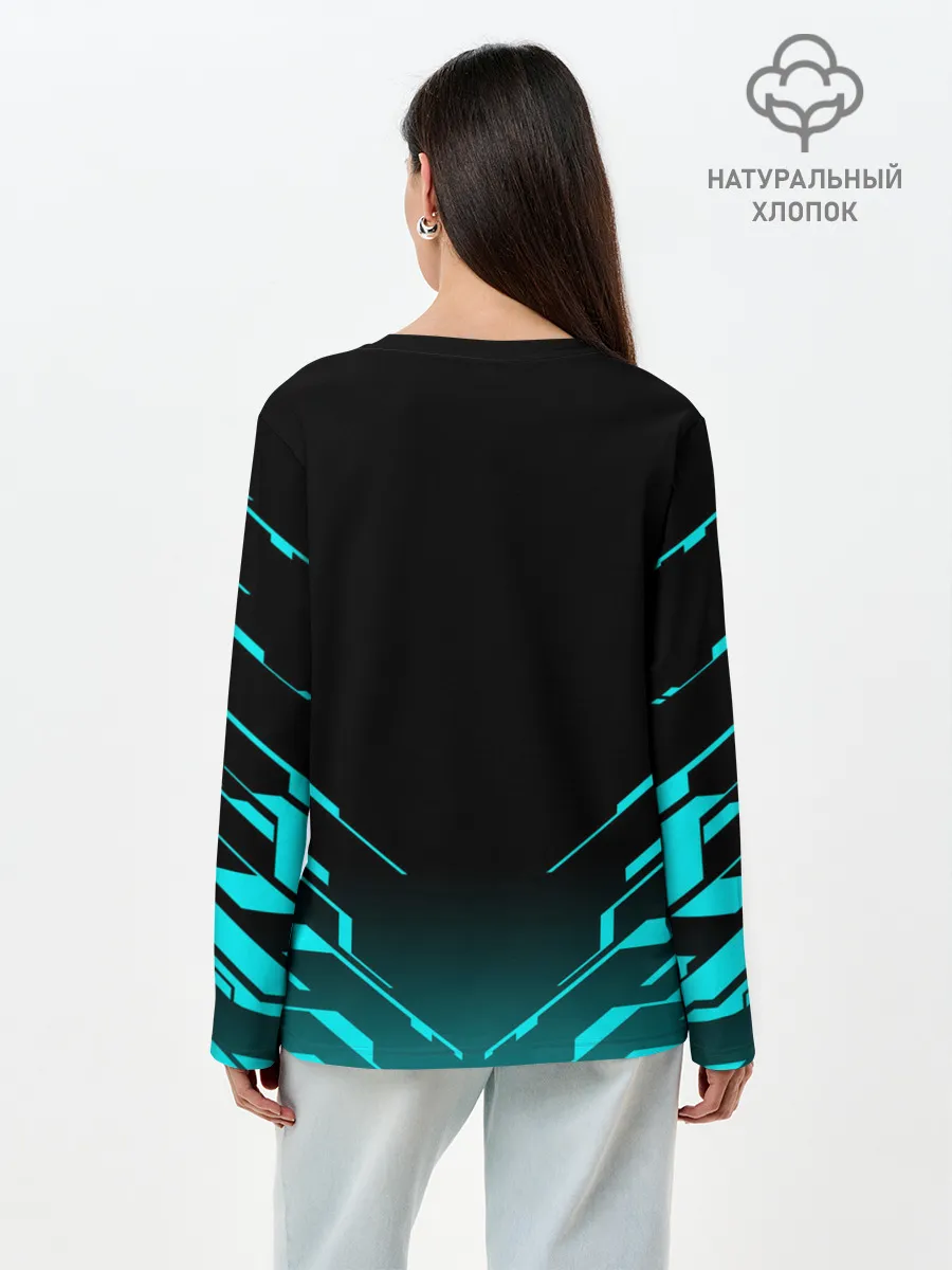 Лонгслив женский. Хлопок / DEAD SPACE | АЙЗЕК КЛАРК