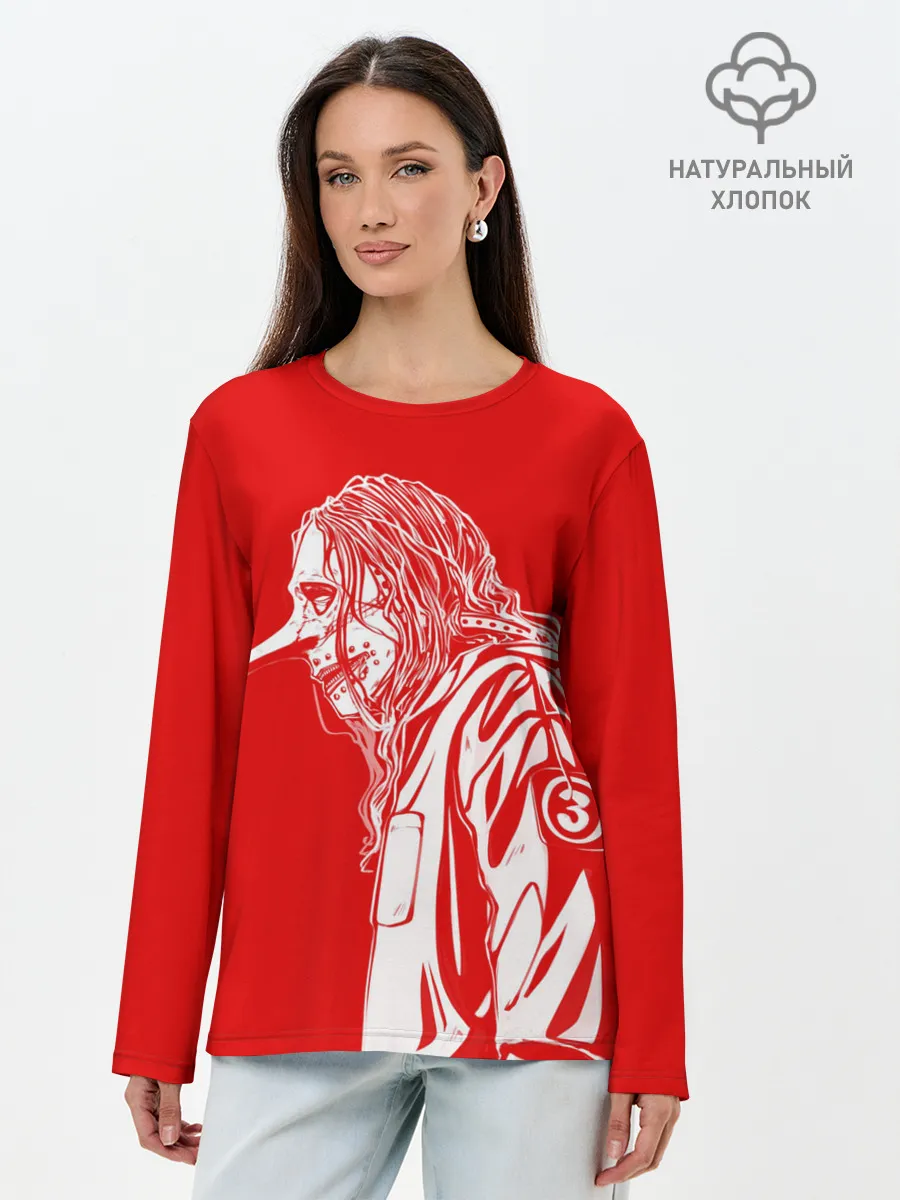 Лонгслив женский. Хлопок / Крис Фен