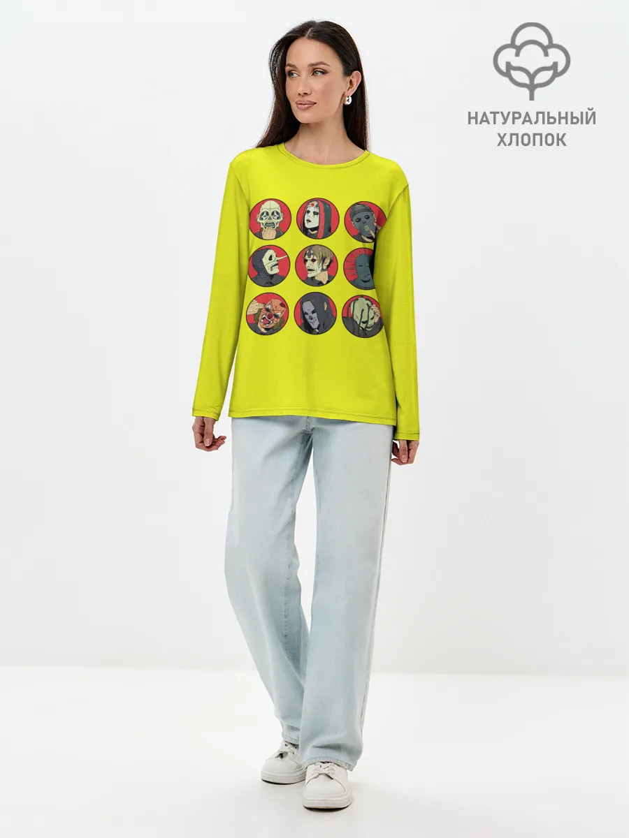 Лонгслив женский. Хлопок / Sliknot bros