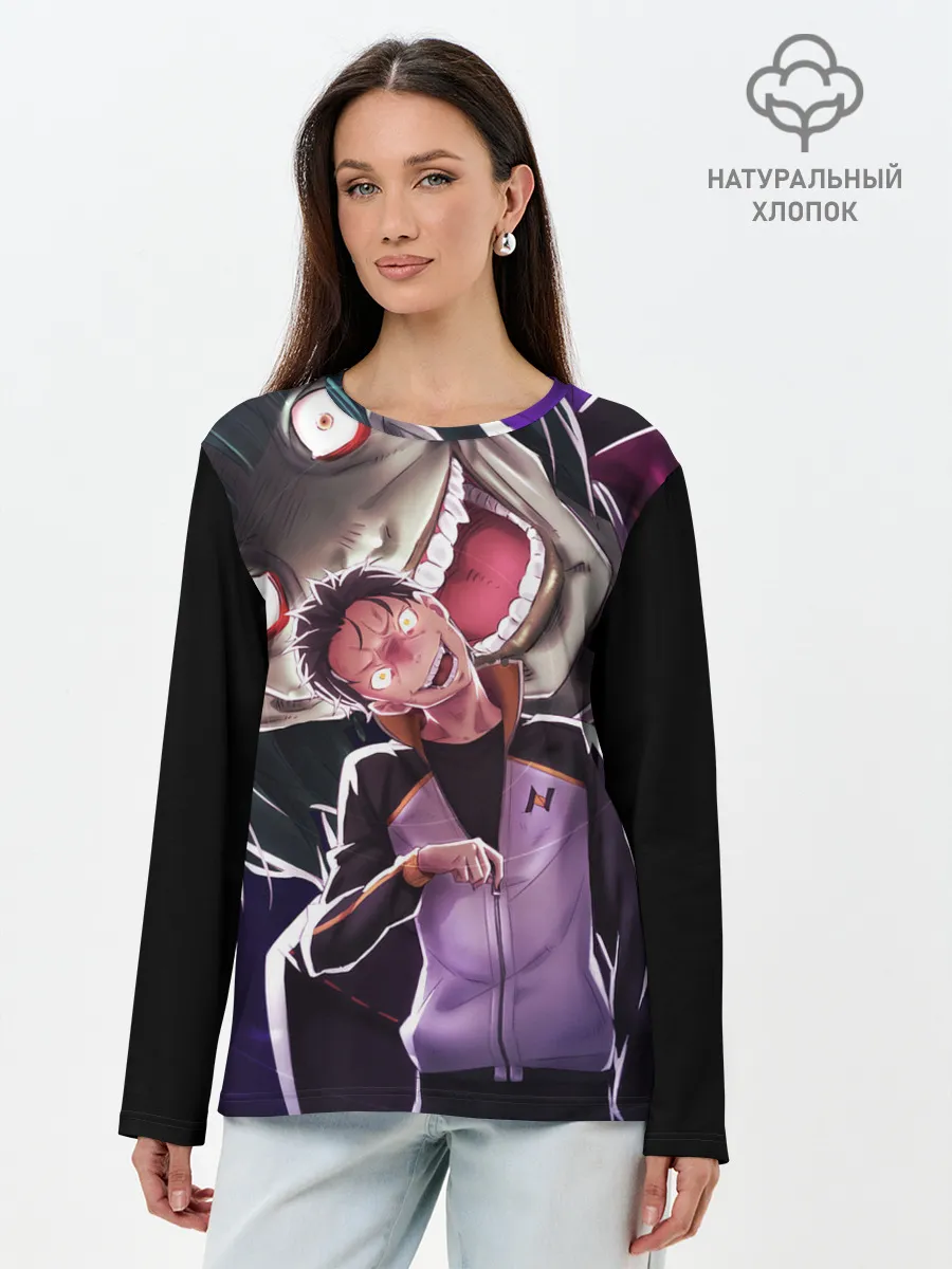 Лонгслив женский. Хлопок / Betelgeuse