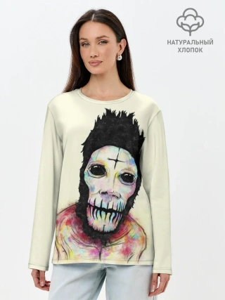 Лонгслив женский. Хлопок / Уэс