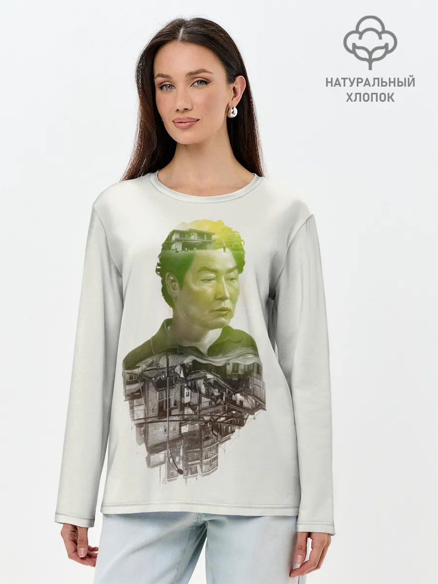 Лонгслив женский. Хлопок / Паразиты Фильм Parasite