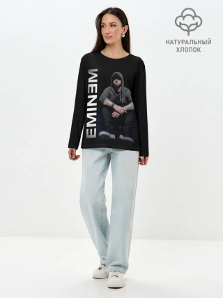 Лонгслив женский. Хлопок / EMINEM
