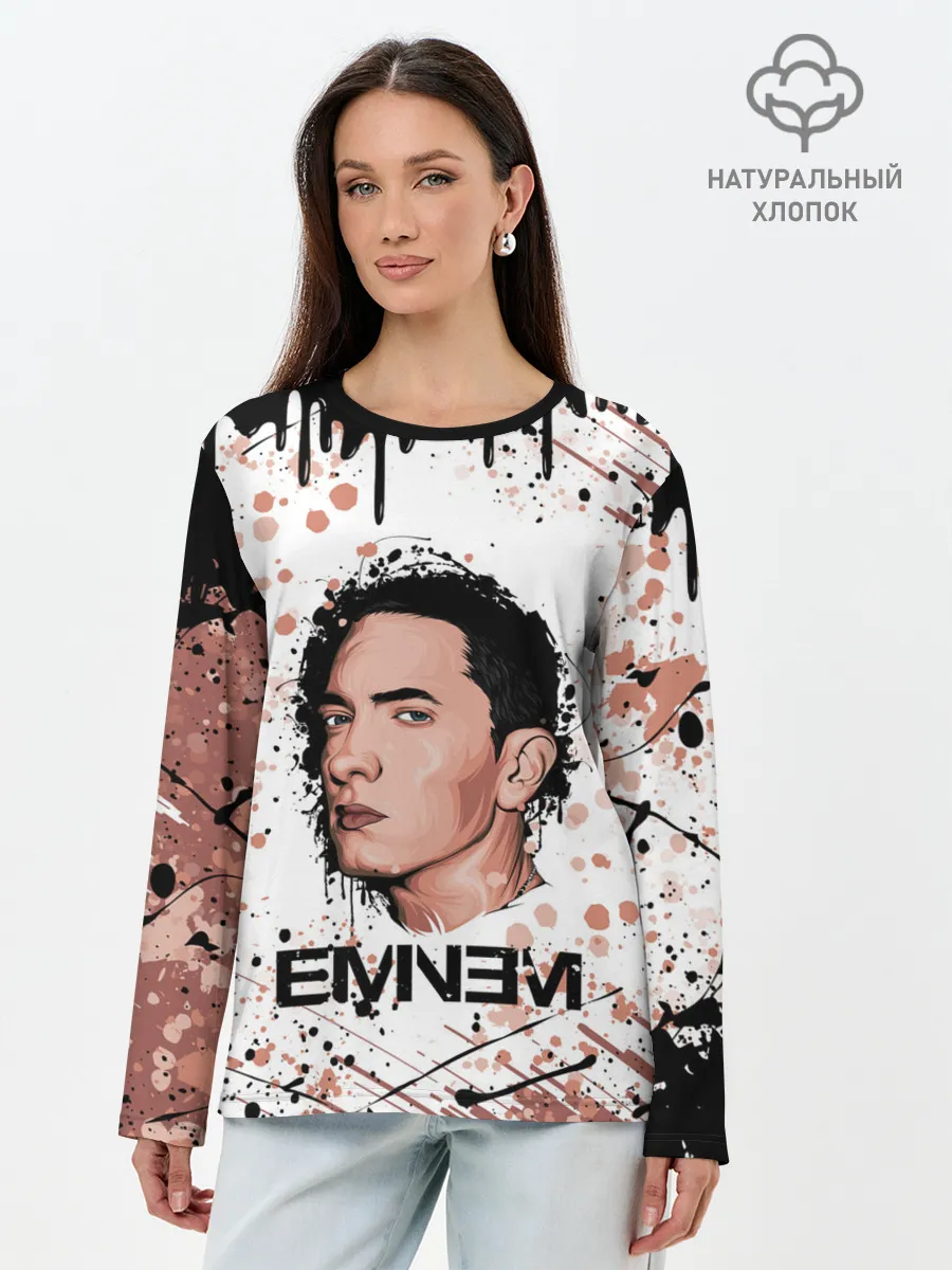 Лонгслив женский. Хлопок / EMINEM | ЭМИНЕМ