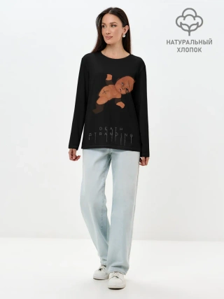 Лонгслив женский. Хлопок / Dead Stranding