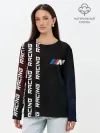 Лонгслив женский. Хлопок / BMW - Racing