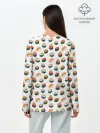 Лонгслив женский. Хлопок / Sushi