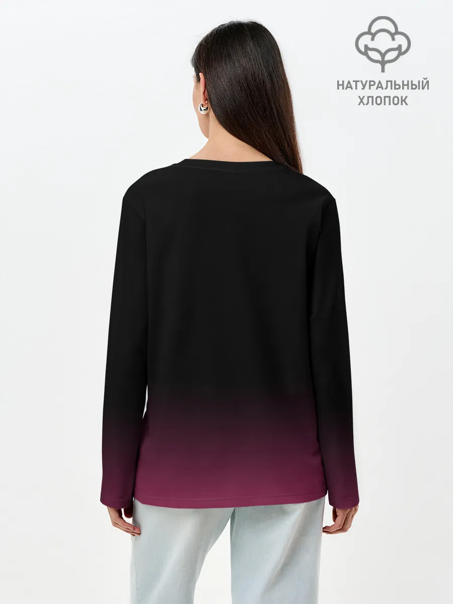 Лонгслив женский. Хлопок / Дракуль Михок One Piece