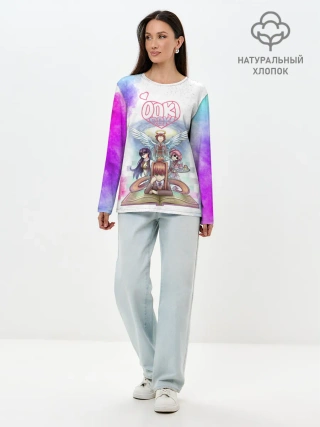 Лонгслив женский. Хлопок / Doki Doki | Доки Доки