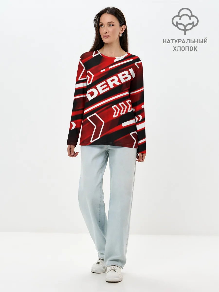 Лонгслив женский. Хлопок / DERBI / ДЕРБИ / SPORT