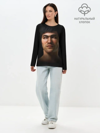 Лонгслив женский. Хлопок / Bruce