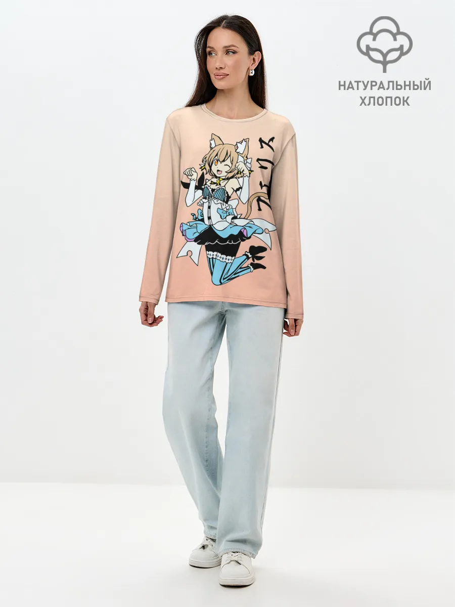 Лонгслив женский. Хлопок / Феликс Аргайл, Re: Zero