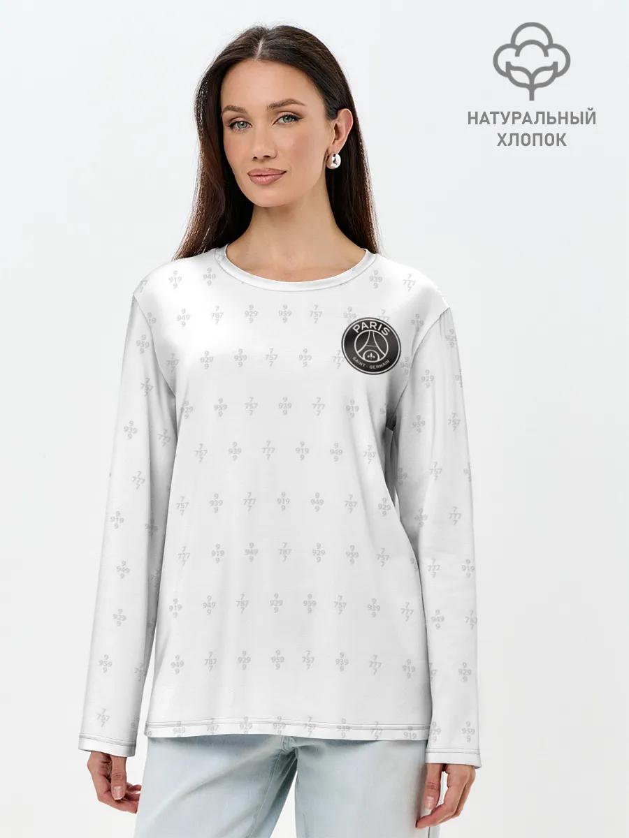 Лонгслив женский. Хлопок / PSG | Training Top