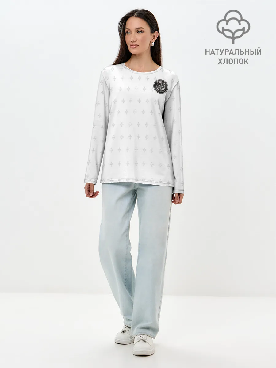 Лонгслив женский. Хлопок / PSG | Training Top