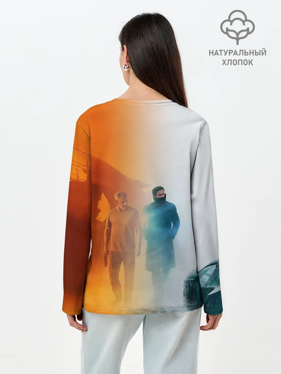 Лонгслив женский. Хлопок / Рик Декард и Кей BR2049