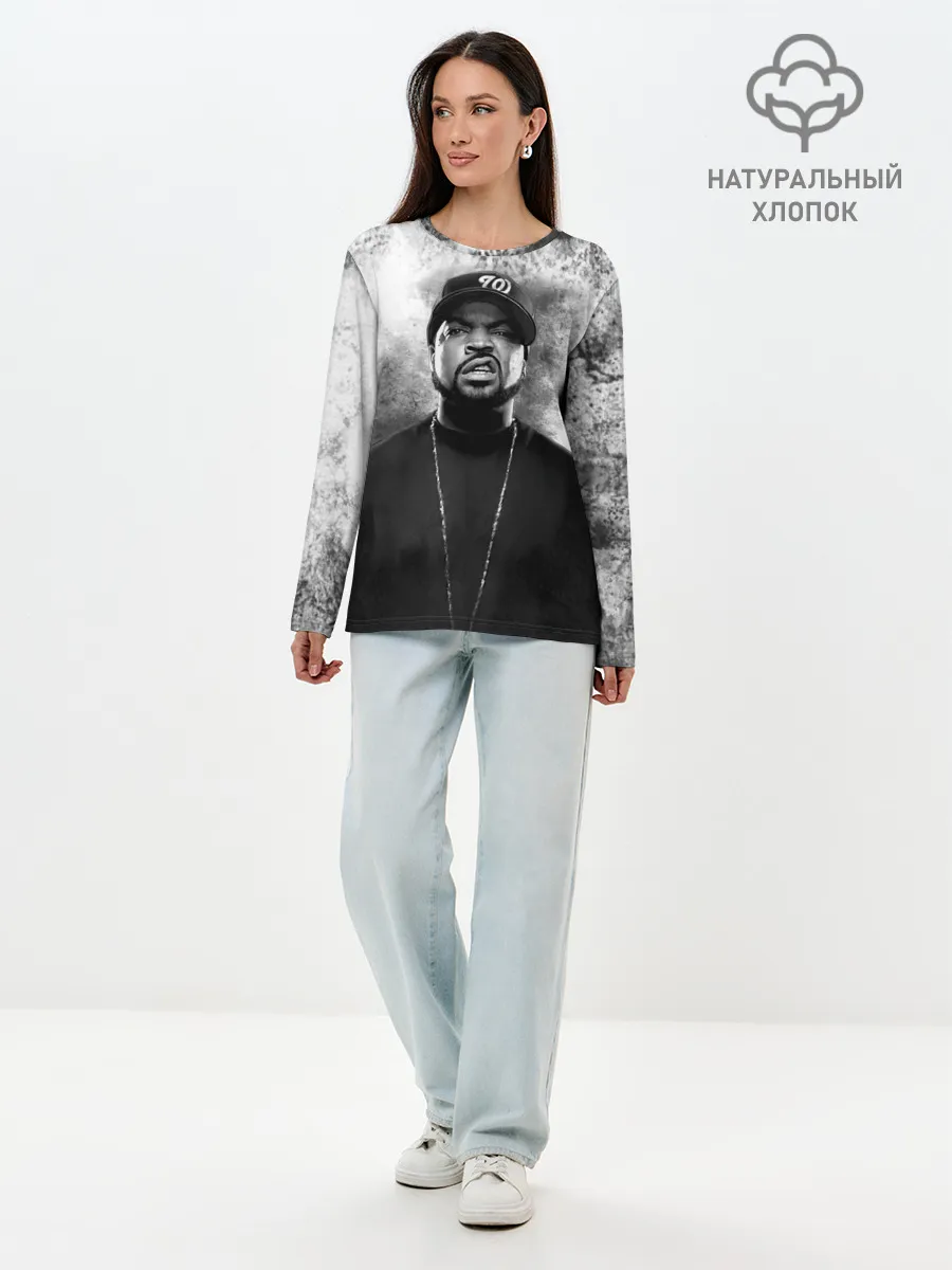 Лонгслив женский. Хлопок / Ice Cube | Айс Куб