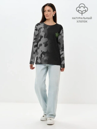 Лонгслив женский. Хлопок / OSKOM | DAYZ | ДЕЙЗИ