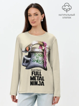 Лонгслив женский. Хлопок / Клан Ноги