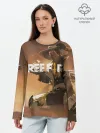 Лонгслив женский. Хлопок / FREE FIRE