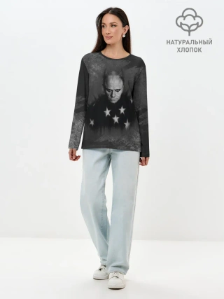 Лонгслив женский. Хлопок / Keith Charles Flint | Кит Флинт
