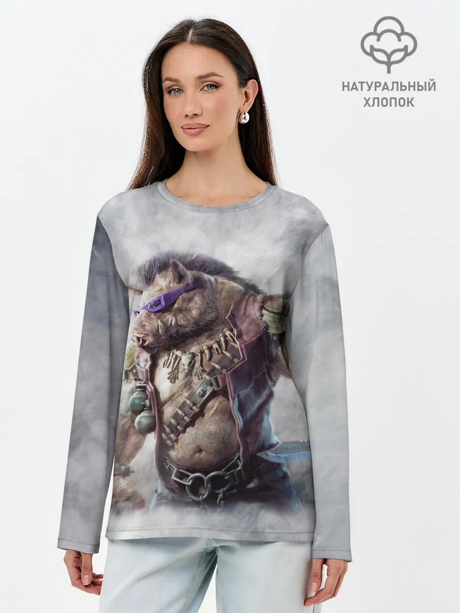 Лонгслив женский. Хлопок / БИБОП | BIBOP | TNT