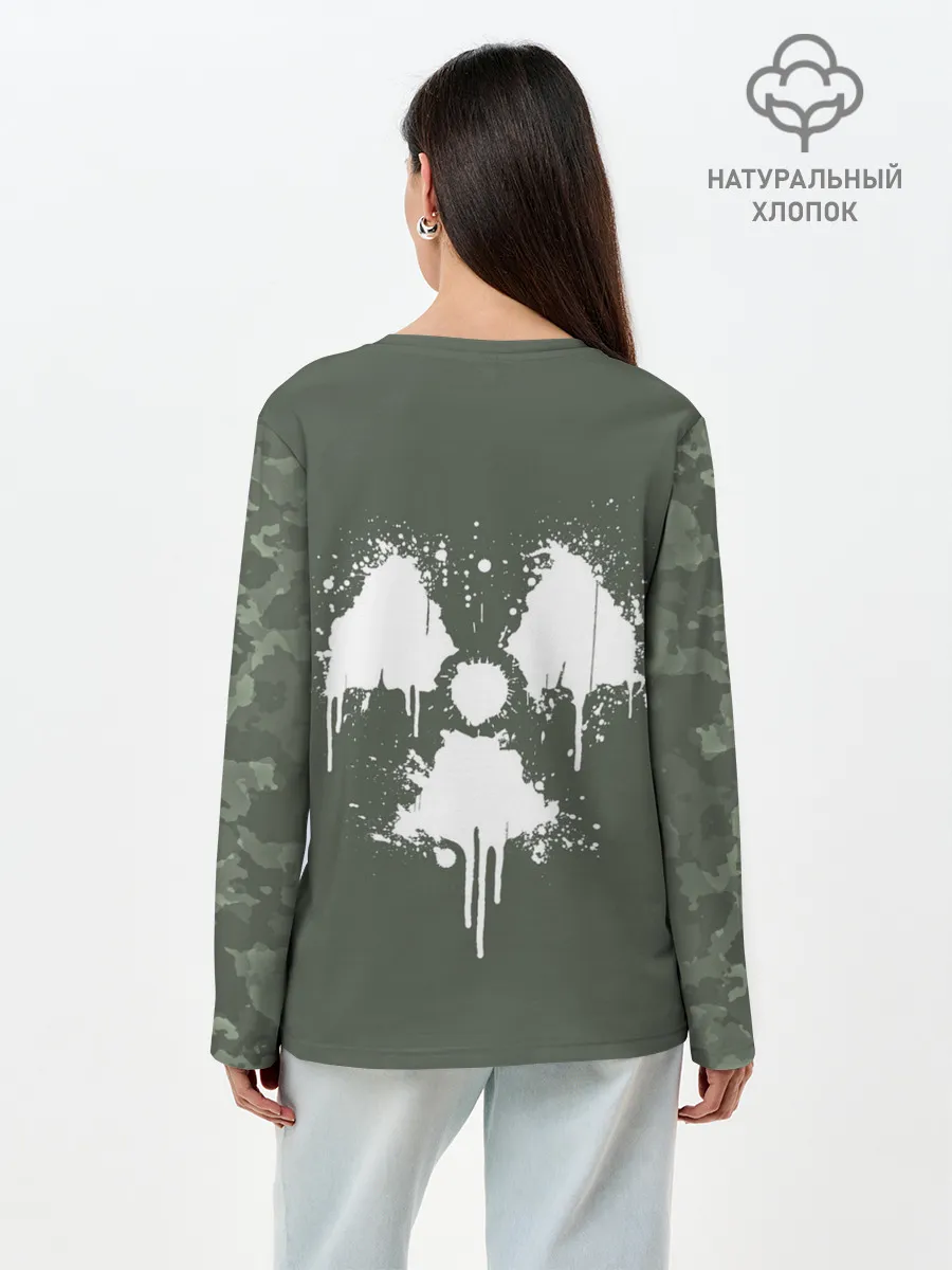 Лонгслив женский. Хлопок / S.T.A.L.K.E.R. | С.Т.А.Л.К.Е.Р