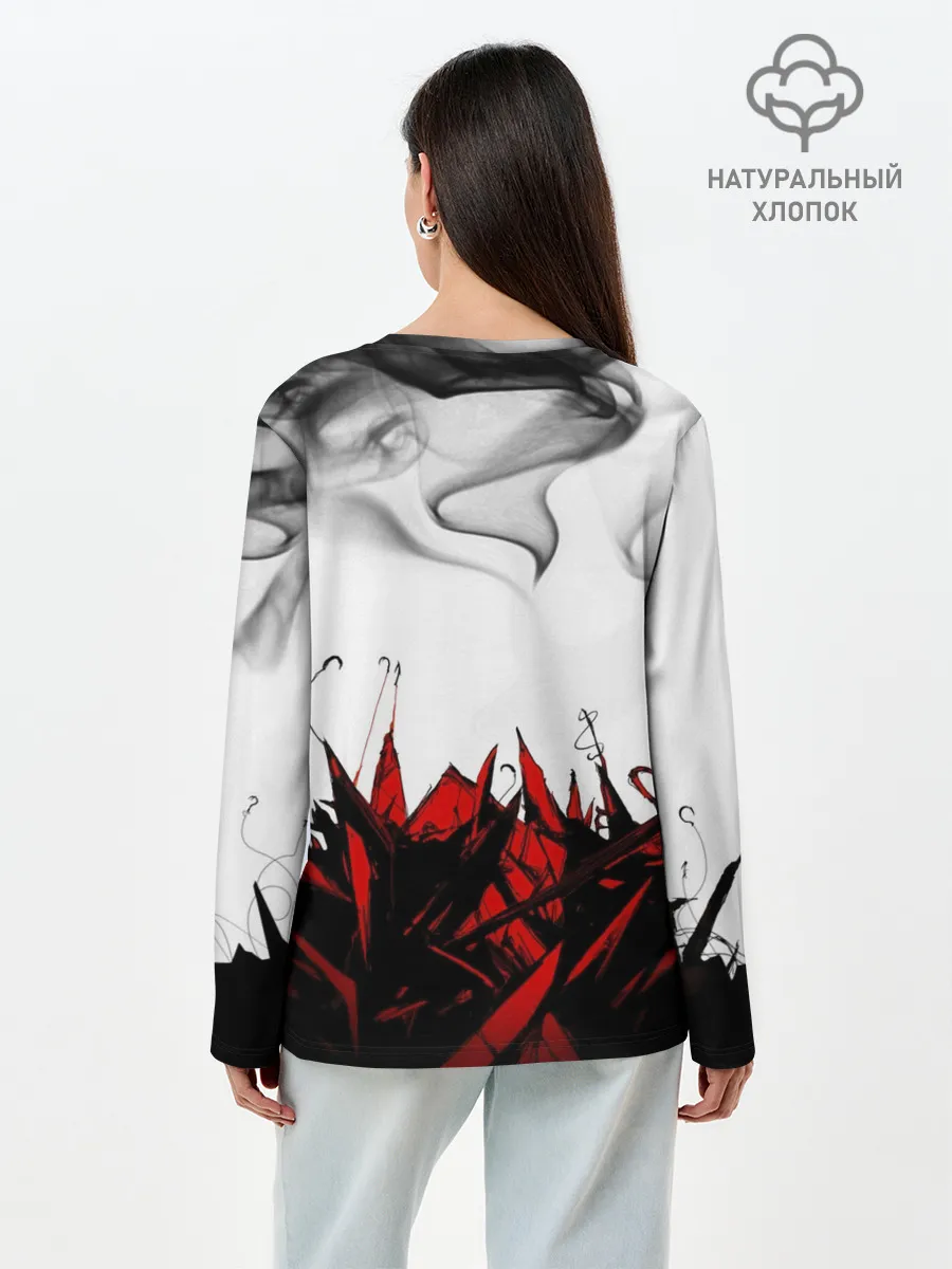 Лонгслив женский. Хлопок / SCP 162
