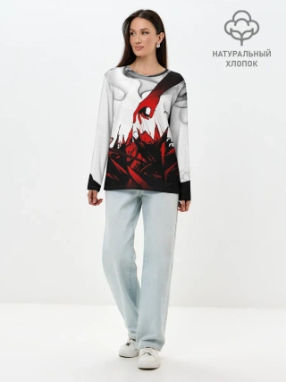 Лонгслив женский. Хлопок / SCP 162
