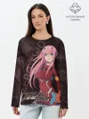 Лонгслив женский. Хлопок / Zero Two Любимый во Франксе