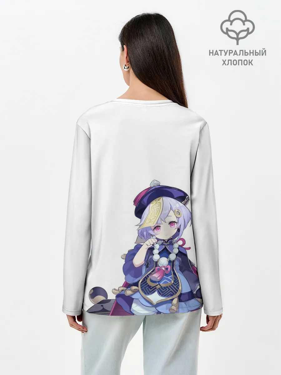 Лонгслив женский. Хлопок / ЦИ ЦИ | ГЕНШИН