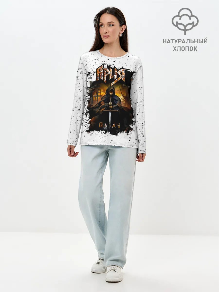 Лонгслив женский. Хлопок / Ария ПАЛАЧ