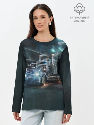 Лонгслив женский. Хлопок / Neo truck