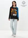 Лонгслив женский. Хлопок / Ария - Химера