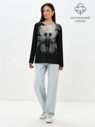 Лонгслив женский. Хлопок / Hollow Knight