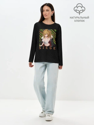 Лонгслив женский. Хлопок / Сидж Arknights