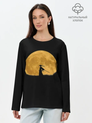 Лонгслив женский. Хлопок / Путь самурая