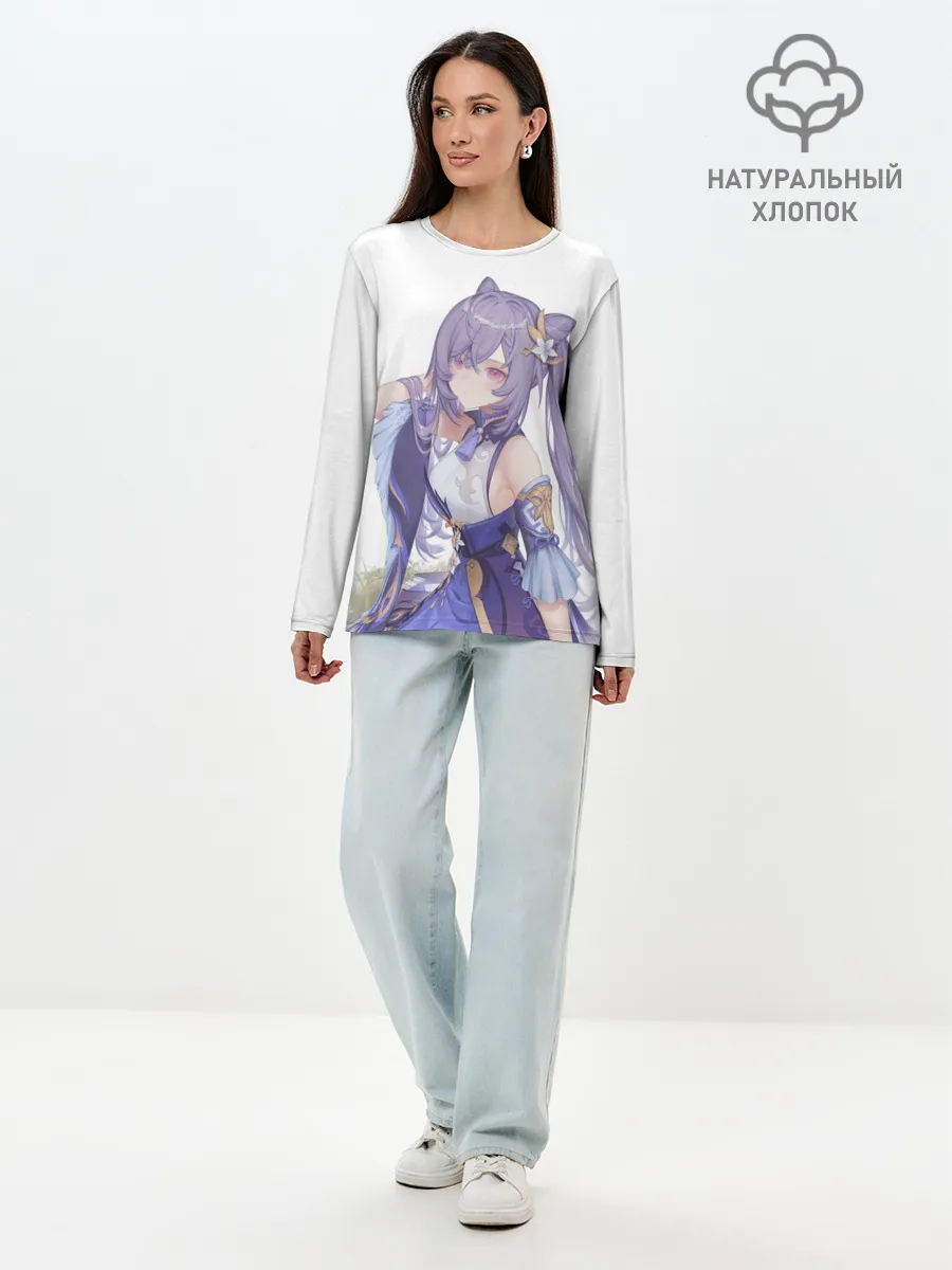 Лонгслив женский. Хлопок / КЭ ЦИН | GENSHIN IMPACT