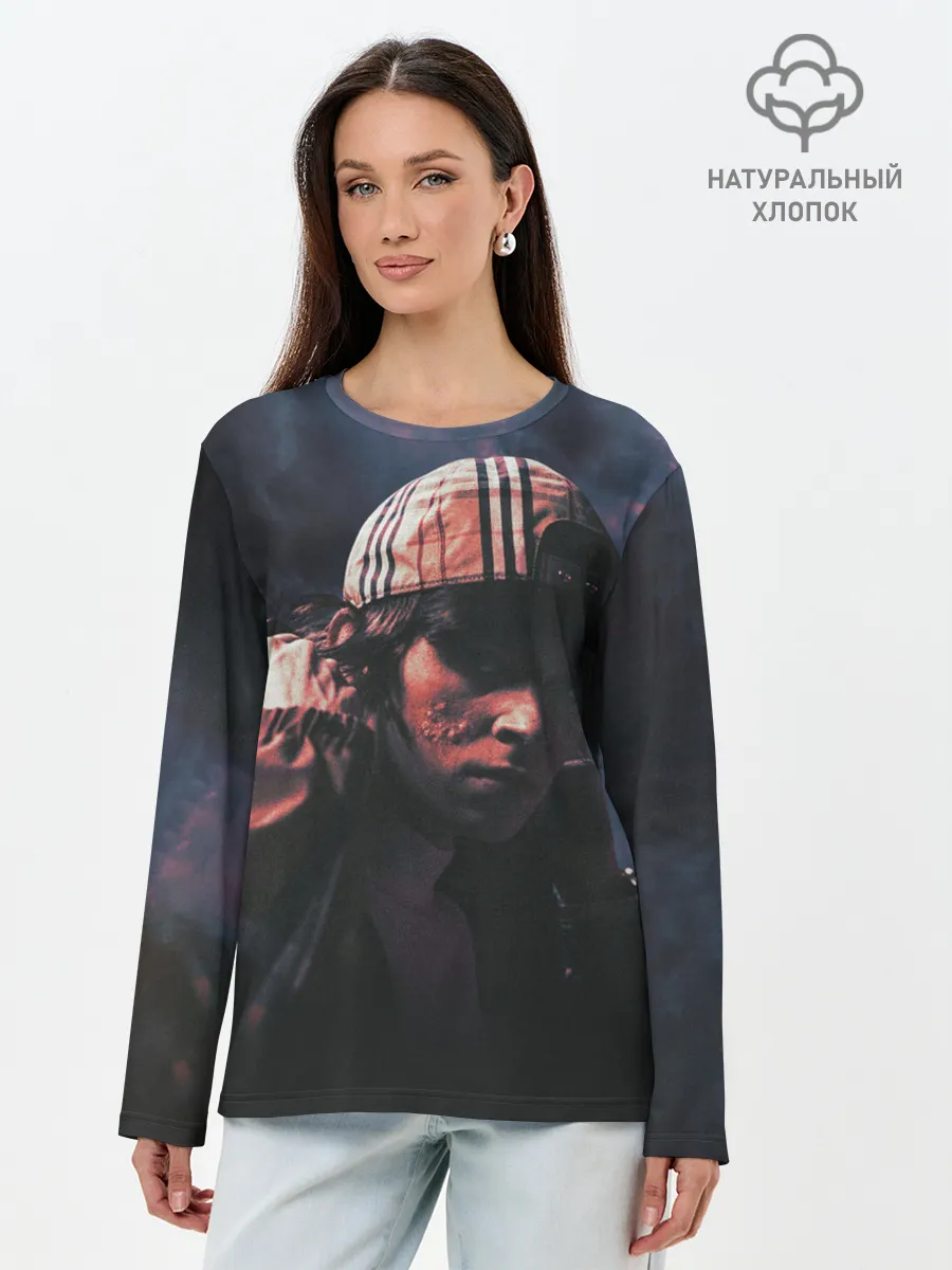 Лонгслив женский. Хлопок / OG BUDA