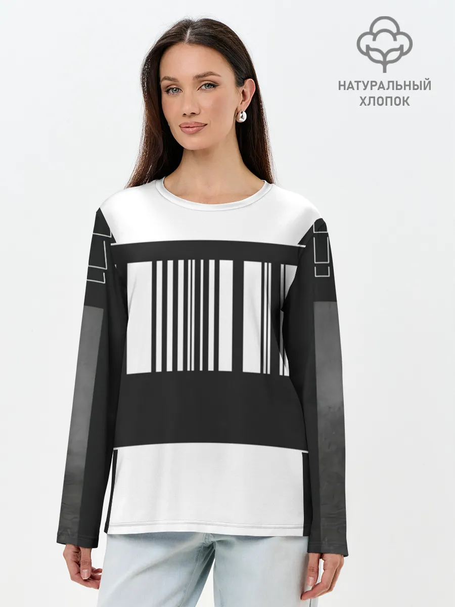 Лонгслив женский. Хлопок / MonaLiza