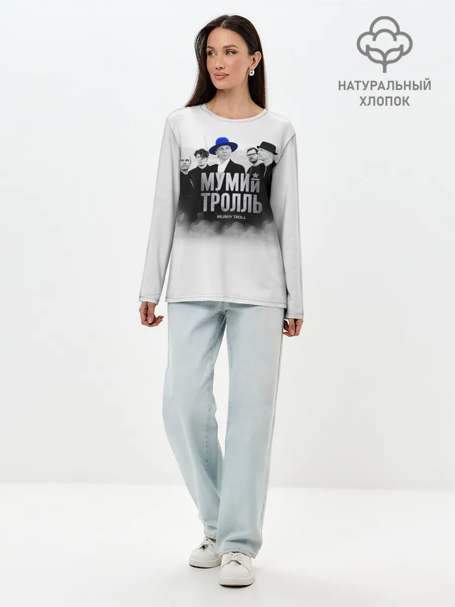 Лонгслив женский. Хлопок / Мумий Тролль | Mumiy Troll