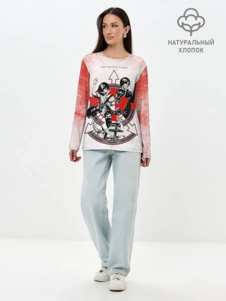 Лонгслив женский. Хлопок / Thirty Seconds to Mars арт группы