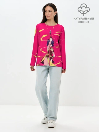 Лонгслив женский. Хлопок / СЯО ЛИН | ГЕНШИН