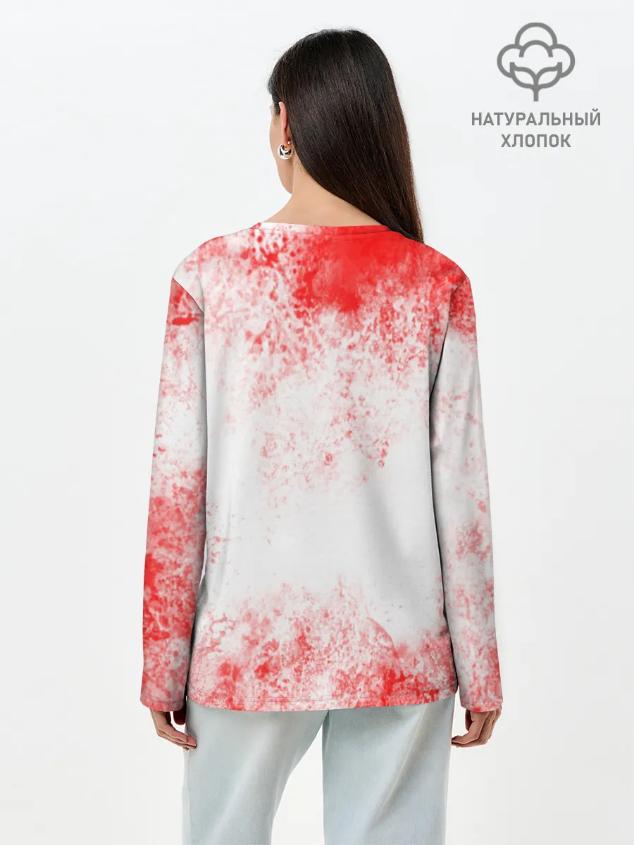 Лонгслив женский. Хлопок / Номер 5 | Академия Амбрелла