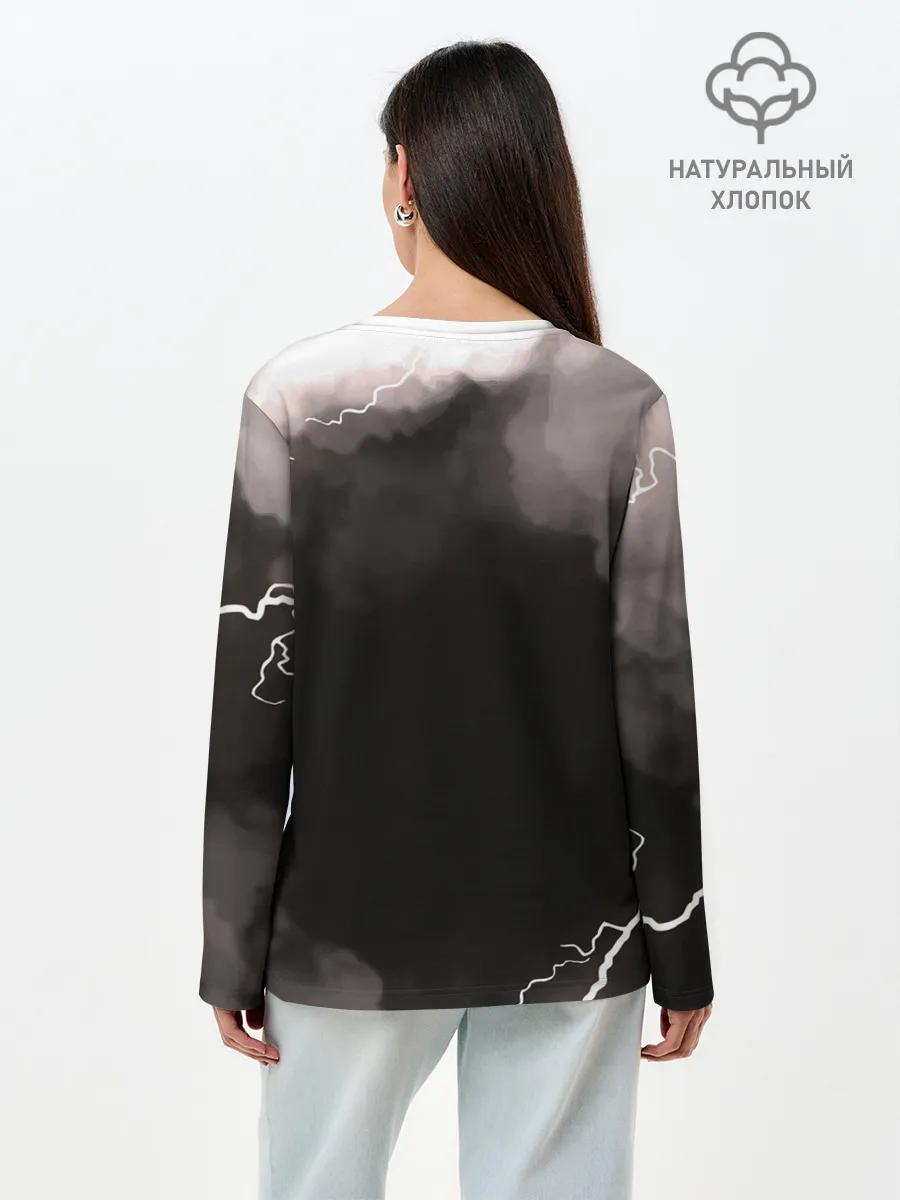 Лонгслив женский. Хлопок / 2B | Nier Automata