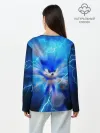 Лонгслив женский. Хлопок / SONIC | СИНИЙ ЁЖ