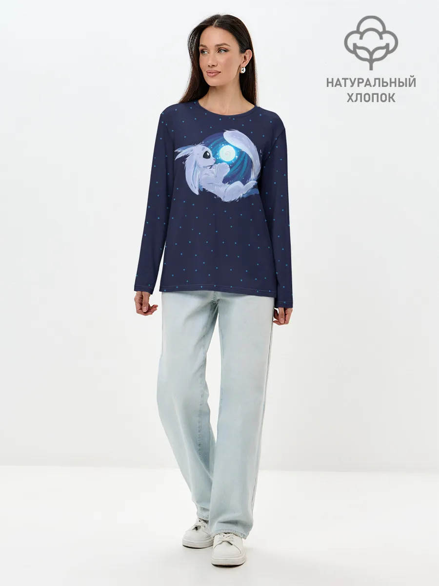 Лонгслив женский. Хлопок / Ori