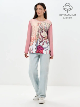 Лонгслив женский. Хлопок / TenSura, Шуна