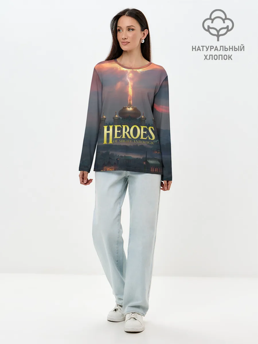 Лонгслив женский. Хлопок / Heroes of Might and Magic | HoM